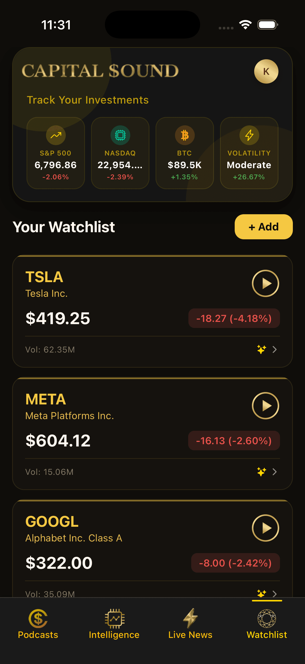 Smart Watchlist